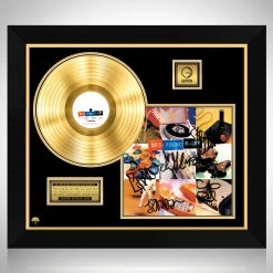 RARE-T New Found Glory - 2000 Gold LP Limited Signature Edition Studio Licensed Custom Frame