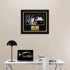 RARE-T Limited Edition Frames Star Wars A New Hope Mini Poster Limited Signature Edition Studio Licensed Custom Frame