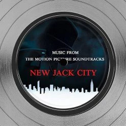 RARE-T Limited Edition Frames New City Jack - Soundtrack Platinum LP Limited Signature Edition Studio Licensed Custom Frame