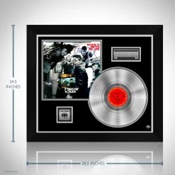 RARE-T New Kids On The Block Hangin' Tough Platinum LP Limited Signature Edition Studio Licensed Custom Frame