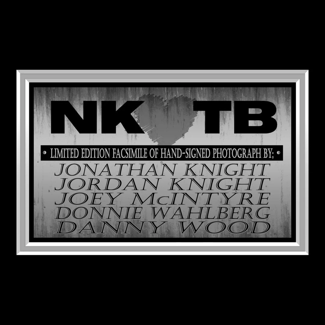 RARE-T New Kids On The Block Band Photo Limited Signature Edition Studio Licensed Custom Frame 7 RARE-T New Kids On The Block Band Photo Limited Signature Edition Studio Licensed Custom Frame