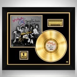 RARE-T New York Dolls - 1973 Gold LP Limited Signature Edition Studio Licensed Custom Frame