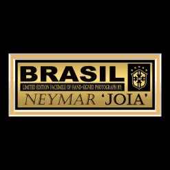 RARE-T Sports Memorabilia Neymar - Brazil Limited Signature Edition Studio Licensed Photo Custom Frame