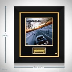 RARE-T Nickelback - All The Right Reason LP Cover Limited Signature Edition Studio Licensed Custom Frame