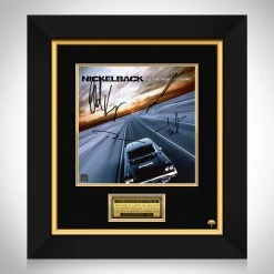 RARE-T Nickelback - All The Right Reason LP Cover Limited Signature Edition Studio Licensed Custom Frame