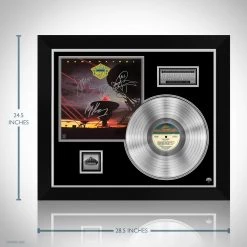 RARE-T Night Ranger - Dawn Patrol Platinum LP Limited Signature Edition Studio Licensed Custom Frame