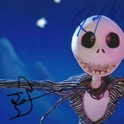 RARE-T Nightmare Before Christmas - Jack Skellington Limited Signature Edition Studio Licensed Movie Mini Poster Custom Frame Limited Edition Frames