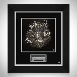 RARE-T Nightwish - Endless Forms Most Beautiful LP Cover Limited Signature Edition Studio Licensed Custom Frame Limited Edition Frames