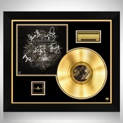 RARE-T Nightwish - Endless Forms Most Beautiful Gold LP Limited Signature Edition Studio Licensed Custom Frame