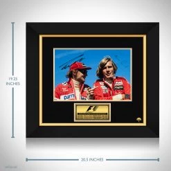 RARE-T Sports Memorabilia Niki Lauda & James Hunt Photo Limited Signature Edition Studio Licensed Custom Frame 9 RARE-T Sports Memorabilia Niki Lauda & James Hunt Photo Limited Signature Edition Studio Licensed Custom Frame