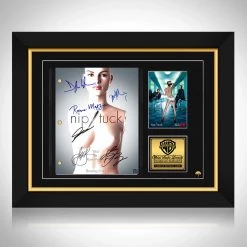 RARE-T Limited Edition Frames Nip Tuck Script Limited Signature Edition Studio Licensed Custom Frame