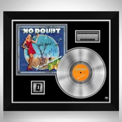 RARE-T No Doubt - Tragic Kingdom Platinum LP Limited Signature Edition Studio Licensed Custom Frame Limited Edition Frames