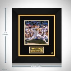 RARE-T Houston Astros - Nolan Ryan Photo Limited Signature Edition Studio Licensed Custom Frame Sports Memorabilia