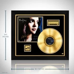 RARE-T Norah Jones - Come Away With Me Gold LP Limited Signature Edition Studio Licensed Custom Frame 12 RARE-T Norah Jones - Come Away With Me Gold LP Limited Signature Edition Studio Licensed Custom Frame