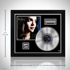 RARE-T Norah Jones - Come Away With Me Platinum LP Limited Signature Edition Studio Licensed Custom Frame