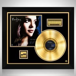 RARE-T Norah Jones - Come Away With Me Gold LP Limited Signature Edition Studio Licensed Custom Frame