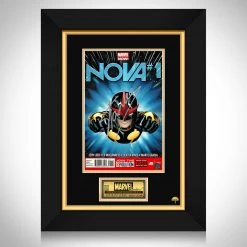 RARE-T Nova #1 - Stan Lee Limited Signature Edition Comic Book Cover Art Custom Frame