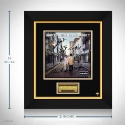RARE-T Oasis - What’s The Story Morning Glory LP Cover Limited Signature Edition Studio Licensed Custom Frame Limited Edition Frames