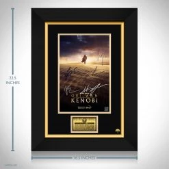 RARE-T Obi-Wan Kenobi Promo Image Photo Limited Signature Edition Studio Licensed Custom Frame