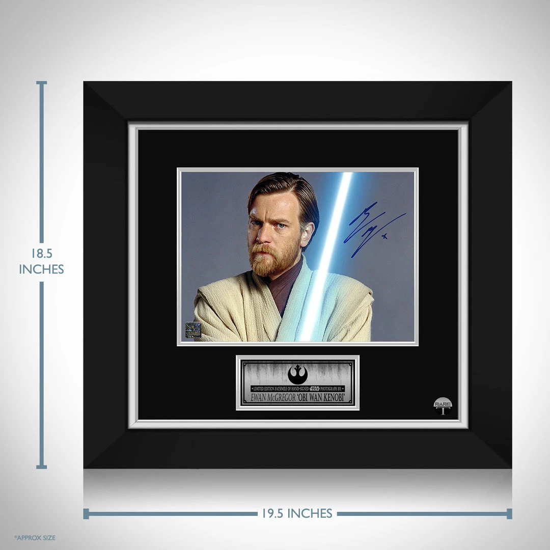 RARE-T Star Wars Young Obi Wan Kenobi Photo Limited Signature Edition Studio Licensed Custom Frame 4 RARE-T Star Wars Young Obi Wan Kenobi Photo Limited Signature Edition Studio Licensed Custom Frame
