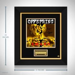 RARE-T Offspring - Smash LP Cover Limited Signature Edition Studio Licensed Custom Frame