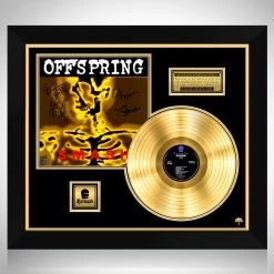 RARE-T Limited Edition Frames Offspring - Smash Gold LP Limited Signature Edition Studio Licensed Custom Frame