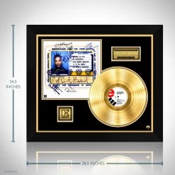 RARE-T Ol' Dirty Bastard - Return To The 36 Cambers Gold LP Limited Signature Edition Studio Licensed Custom Frame