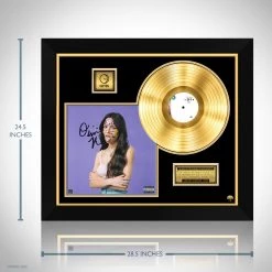 RARE-T Limited Edition Frames Olivia Rodrigo - Sour LP Cover Limited Signature Edition Studio Licensed Custom Frame