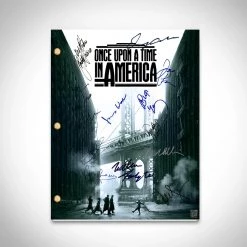 RARE-T Once Upon A Time In America Script Limited Signature Edition Studio Licensed Custom Frame