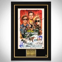 RARE-T Limited Edition Frames Once Upon A Time In Hollywood Mini Poster Limited Signature Edition Studio Licensed Custom Frame