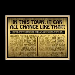 RARE-T Limited Edition Frames Once Upon A Time In Hollywood Mini Poster Limited Signature Edition Studio Licensed Custom Frame 13 RARE-T Limited Edition Frames Once Upon A Time In Hollywood Mini Poster Limited Signature Edition Studio Licensed Custom Frame