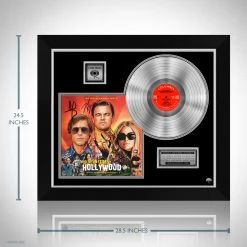 RARE-T Once Upon A Time In Hollywood - Original Motion Picture Platinum LP Limited Signature Edition Studio Licensed Custom Frame NEW 13 RARE-T Once Upon A Time In Hollywood - Original Motion Picture Platinum LP Limited Signature Edition Studio Licensed Custom Frame NEW