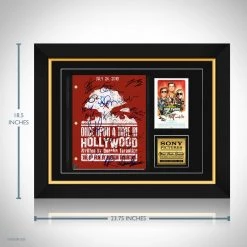 RARE-T Once Upon A Time In Hollywood Script Limited Signature Edition Studio Licensed Custom Frame