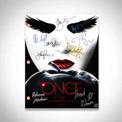RARE-T Once Upon A Time Script Limited Signature Edition Studio Licensed Custom Frame