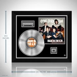 RARE-T Limited Edition Frames One Direction Made In The A.M. Platinum LP Limited Signature Edition Studio Licensed Custom Frame 17 RARE-T Limited Edition Frames One Direction Made In The A.M. Platinum LP Limited Signature Edition Studio Licensed Custom Frame