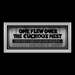 RARE-T One Flew Over The Cuckoo's Nest Photo Limited Signature Edition Studio Licensed Custom Frame Limited Edition Frames