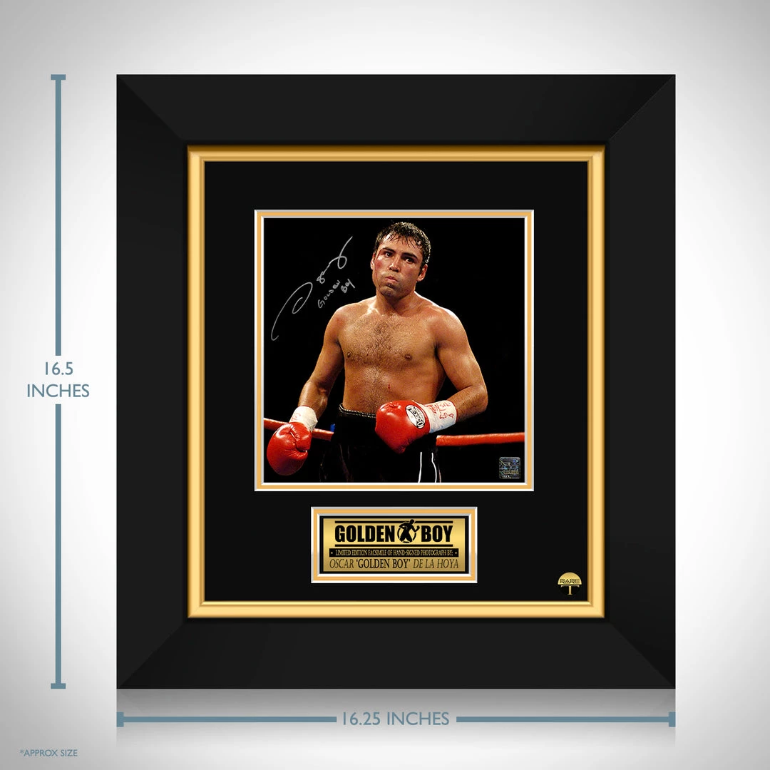 RARE-T Oscar De La Hoya Limited Signature Edition Studio Licensed Photo Custom Frame Sports Memorabilia 4 RARE-T Oscar De La Hoya Limited Signature Edition Studio Licensed Photo Custom Frame Sports Memorabilia