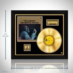 RARE-T Otis Redding - The Dock Of The Bay Gold LP Limited Signature Edition Studio Licensed Custom Frame