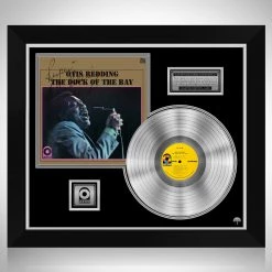 RARE-T Limited Edition Frames Otis Redding - The Dock Of The Bay Platinum LP Limited Signature Edition Studio Licensed Custom Frame