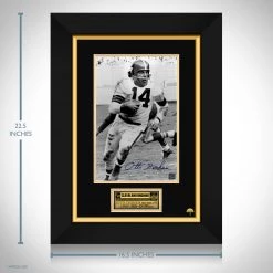 RARE-T Cleveland Browns - Otto Graham Photo Limited Signature Edition Studio Licensed Custom Frame