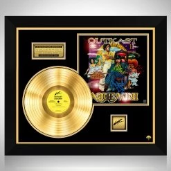 RARE-T Outkast Aquemini Gold LP Limited Signature Edition Studio Licensed Custom Frame Limited Edition Frames