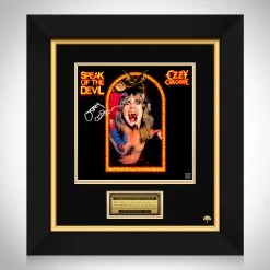 RARE-T Ozzy Osbourne Speak Of The Devil LP Cover Limited Signature Edition Studio Licensed Custom Frame