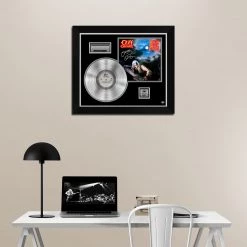 Rare-T Limited Edition Frames Ozzy Osbourne - Bark At The Moon Platinum LP Limited Signature Edition Studio Licensed Custom Frame