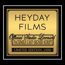 RARE-T NEW Paddington 2 Script Limited Signature Edition Studio Licensed Custom Frame