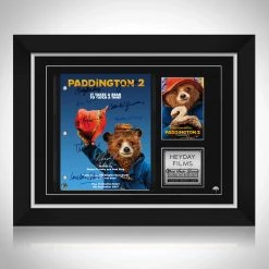 RARE-T NEW Paddington 2 Script Limited Signature Edition Studio Licensed Custom Frame