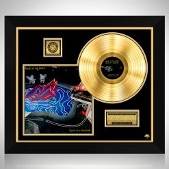 RARE-T Panic At The Disco Death By A Bachelor Gold LP Limited Signature Edition Studio Licensed Custom Frame