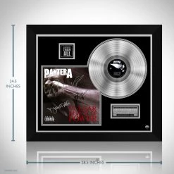 RARE-T Pantera - Vulgar Display Of Power Platinum LP Limited Signature Edition Studio Licensed Custom Frame 12 RARE-T Pantera - Vulgar Display Of Power Platinum LP Limited Signature Edition Studio Licensed Custom Frame