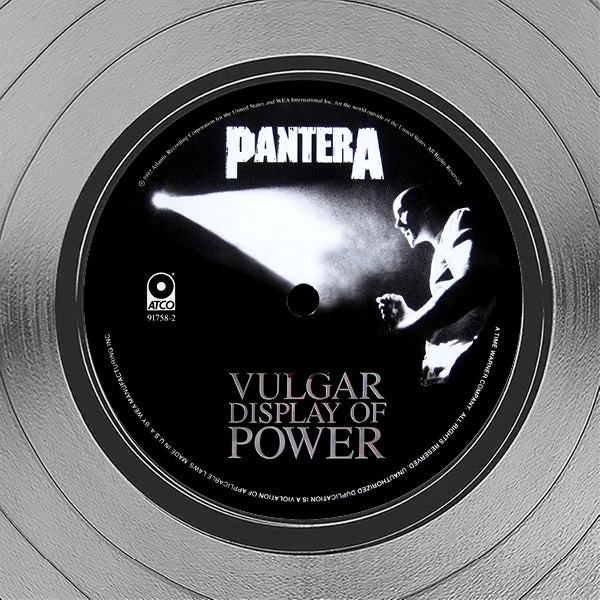 RARE-T Pantera - Vulgar Display Of Power Platinum LP Limited Signature Edition Studio Licensed Custom Frame 5 RARE-T Pantera - Vulgar Display Of Power Platinum LP Limited Signature Edition Studio Licensed Custom Frame