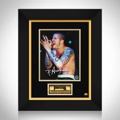 RARE-T Pantera - Phil Anselmo Photo Limited Signature Edition Studio Licensed Custom Frame