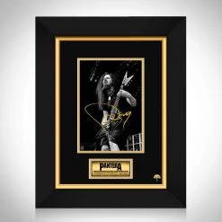 RARE-T Limited Edition Frames Pantera Dimebag Darrell Memorial Photo Limited Signature Edition Studio Licensed Custom Frame